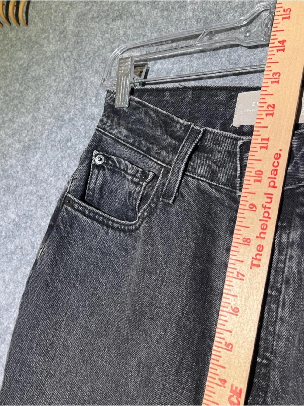 EVERLANE Curvy 90s Cheeky Straight Jeans Organic Cotton Size 27R
